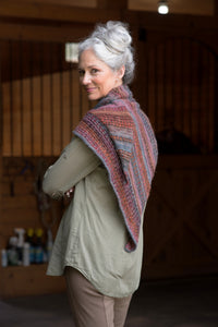 Dizzy Sheep - Berroco Broderie Shawl Kit _Broderie Shawl Kit