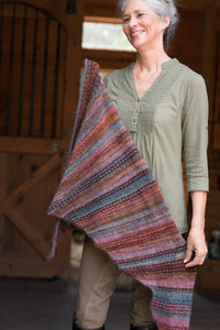 Dizzy Sheep - Berroco Broderie Shawl Kit _Broderie Shawl Kit