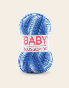 Dizzy Sheep - Hayfield Baby Blossom DK _ 0362, Baby Bluebell, Lot: 1804