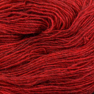 Dizzy Sheep - Isager Spinni (Wool 1) _ 28s, Red, Lot: 421015