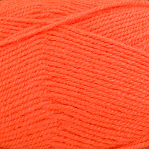 Dizzy Sheep - Plymouth Encore Worsted _ 0479 Neon Orange Lot 53828