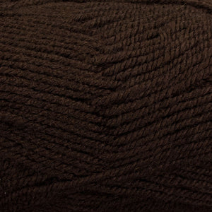 Dizzy Sheep - Plymouth Encore Worsted _ 0599 Deep Brown Lot 619486