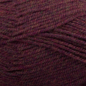 Dizzy Sheep - Plymouth Encore Worsted _ 0686 Wine Heather Lot 57138