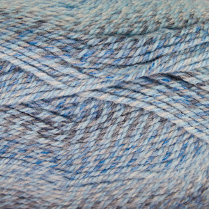 Dizzy Sheep - Plymouth Encore Worsted Colorspun _ 7827 Multi Blue Drift lot 625630