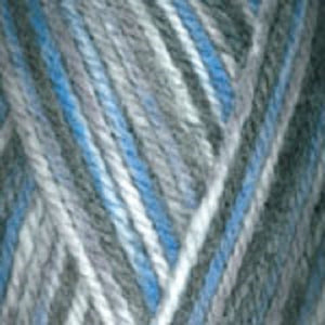 Dizzy Sheep - Plymouth Encore Worsted Colorspun _ 8002 Blues lot 621040