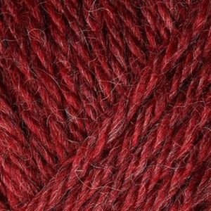 Dizzy Sheep - Plymouth Galway Worsted _ 0710 Burgundy Heather lot 75363