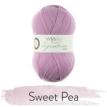 Load image into Gallery viewer, Dizzy Sheep - West Yorkshire Spinners Signature 4 Ply _ 0517, Sweet Pea, Lot: 0667
