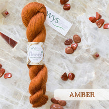 Load image into Gallery viewer, Dizzy Sheep - West Yorkshire Spinners Wensleydale Gems _ 0342, Amber, Lot: 5061
